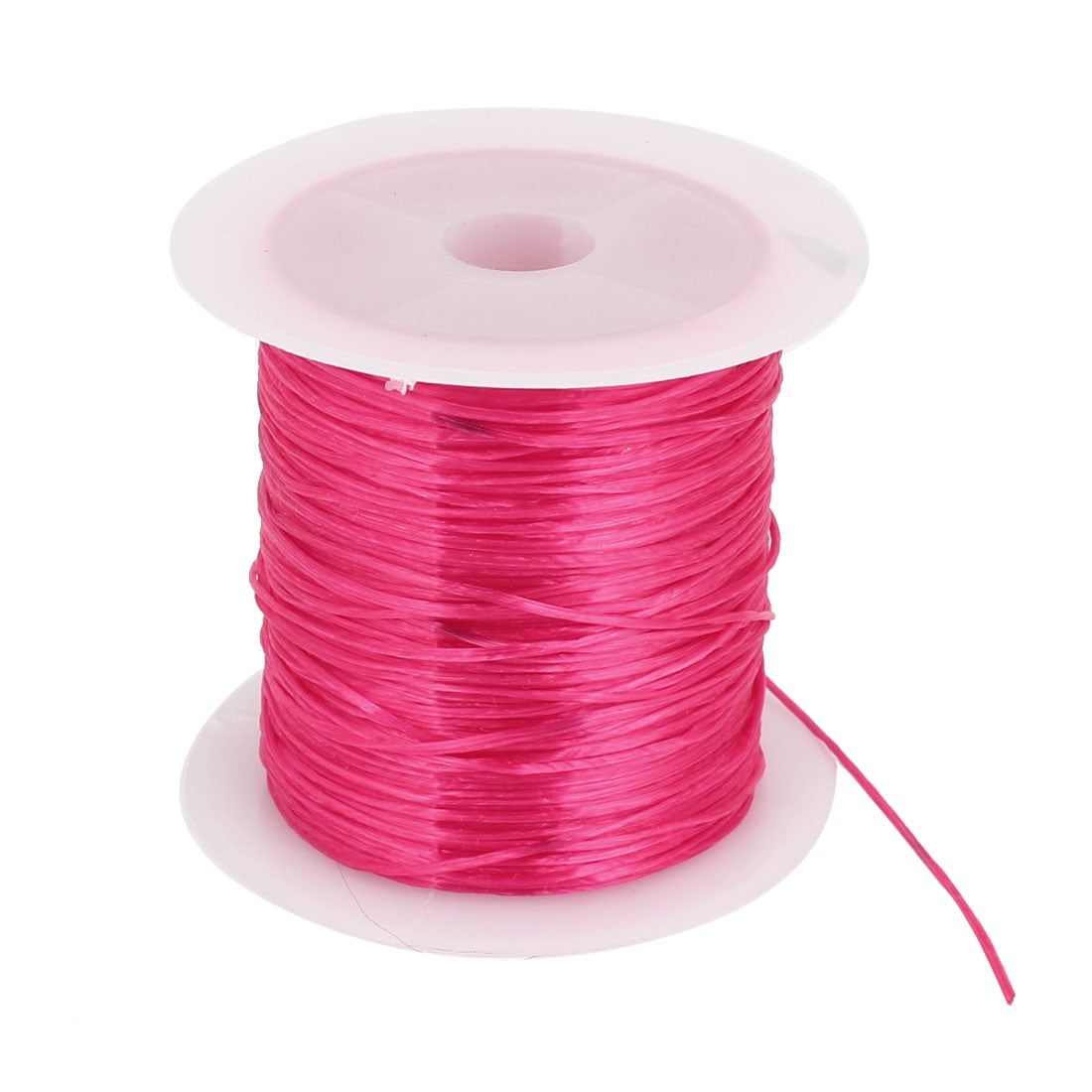 1mm Magenta Red Pink Elastic Stretch Beading String Thread Cord Wire