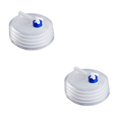 thumbnail image 3 of Wosthever Contenedor de agua, accesorios para senderismo, bolsa plegable para pesca, asa para tanque de beber, botella para senderismo con ahorro de blanco azul 10L 2piezas Wosthever CBP001352, 3 of 5