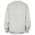 thumbnail image 3 of Women's '47  Gray Texas A&M Aggies Icon Fleece Sweatshirt, 3 of 3