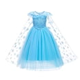 thumbnail image 1 of Disfraces de Princesa BanKids Vestido de Fiesta de Cumpleaños para Niñas con peluca corona maza, 1 of 2