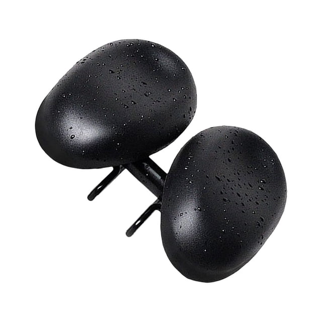 pitrice Two-Seat Bike Saddles Noseless Dual Cushion Adjustable Seat Multi-function Replacement Elastic Bicycles Pad Cycling
