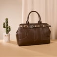 thumbnail image 7 of Montana West Multi-way Crossbody Bag with Removable Leopard Strap,Coffee, 7 of 7