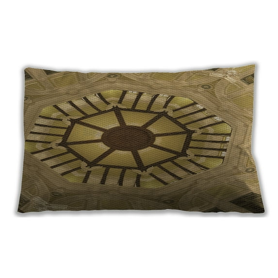 Ahgly Company Indoor Rectangular Contemporary Lumbar Throw Pillow, 13 inch by 19 inch