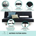 thumbnail image 3 of Astrid Futon Sofa by Maykoosh-Color:White, 3 of 4