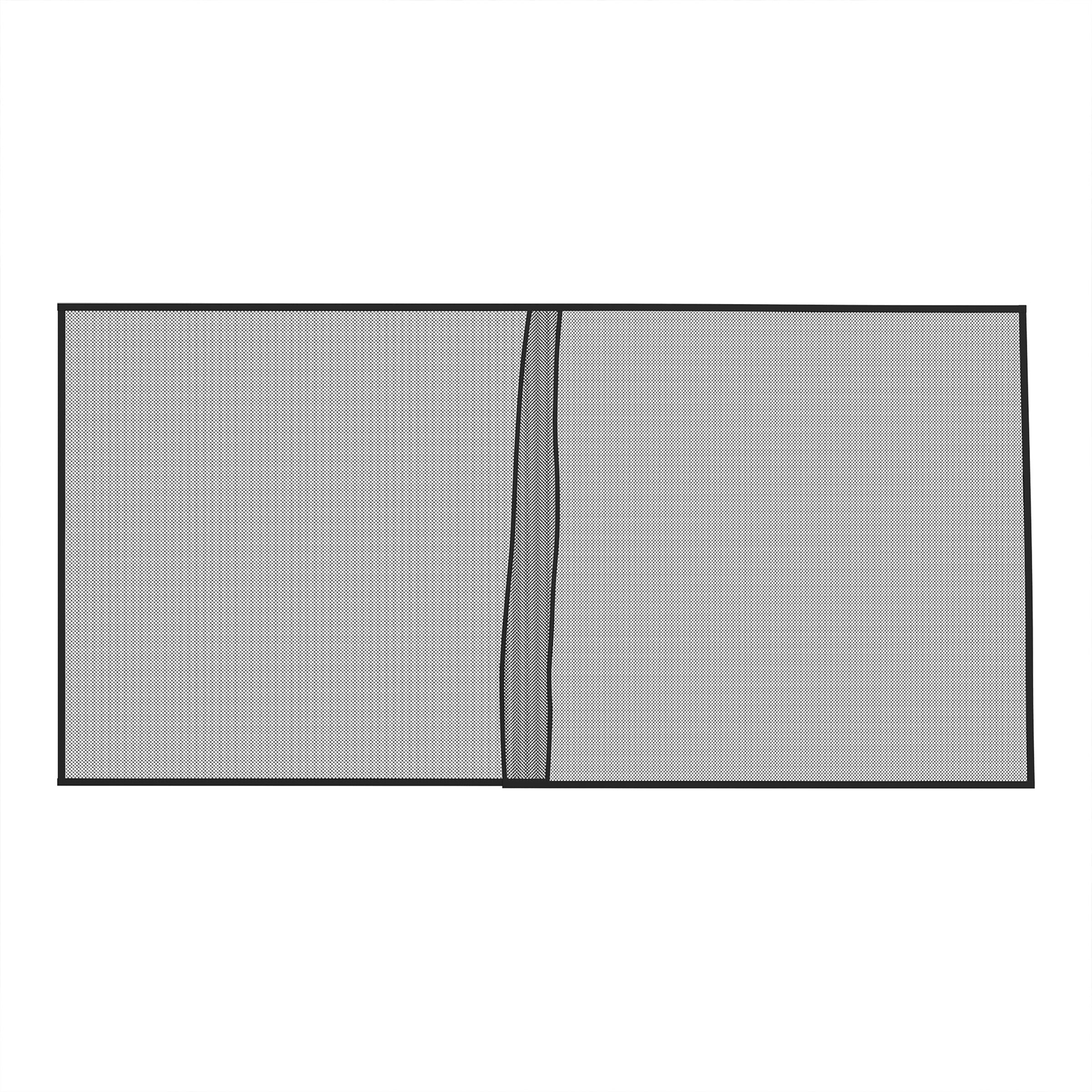 Pure Garden Garage Screen Door - Mesh Mosquito Net to Cover 2-Car Garages