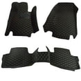 thumbnail image 1 of Custom Fit [Made in USA] All Weather Heavy Duty Full Coverage Floor Mat Floor Protection [Front and Rear] for 2020 2021 Mercedes Benz GLE Class GLE400 4Matic 5 Seater - Black Single Layer, 1 of 4