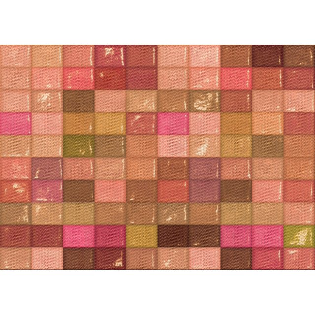 Ahgly Company Indoor Rectangle Patterned Lava Red Area Rugs, 4' x 6'