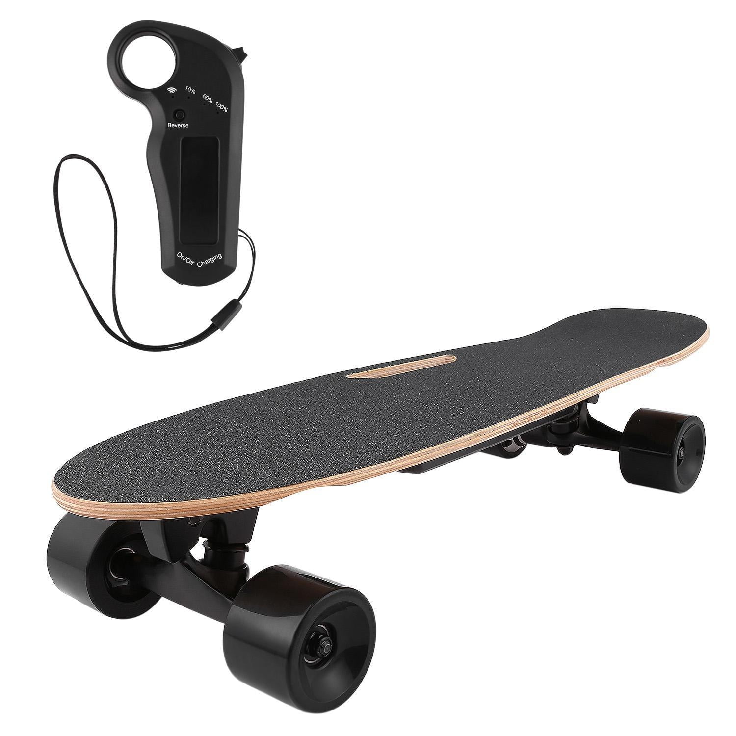 Details about   350 W x2 Electric Skateboard PU Wheel Hub Dual-Motor Skateboard with Remote E 10 