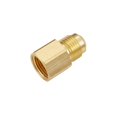 thumbnail image 4 of Litorange 2 uds adaptador de gas de acoplamiento de tubo abocinado de latón adaptador de tubo NPT hembra de 1/2 "acampanado x 1/2", 4 of 5