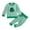 Green, variant on Splozh Cute Baby Outfits Infant Outfit Toddler Baby Girl Boy Long Sleeve Sweatshirt Pants Knit Clothes Fall Winter,Orange,18-24 Months