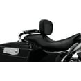 thumbnail image 3 of Kuryakyn 1661 Multi-Purpose Driver/Passenger Seat Backrest with Folding Luggage Rack System for Harley-Davidson and Indian Motorcycles, Black/Chrome, 3 of 3