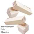 thumbnail image 5 of SEIWEI 10PCS Standing Card Table Wooden Holder Wooden Display Bases for Card Photo Sign Menu 4 Size Choice, 5 of 8