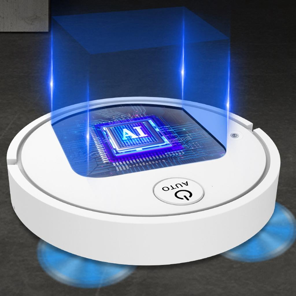 4-in-1 Robot Vacuum Cleaner Automatic Robot Vacuum Cleaner Low Decibel Cleaning Suitable for Pet Hair, Hard Floors