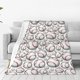 thumbnail image 1 of Balery Cute Baseball Manta de Felpa Suave y Acogedora – Cobija de Franela Aterciopelada para Cama, Lavable y Cálida para Sofá, Mascotas, Transpirable-40"x30", 1 of 7