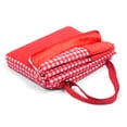 thumbnail image 5 of Mainstays Outdoor Beach Blanket (Sandproof, Foldable), Red Gingham- 59"x79", 5 of 9