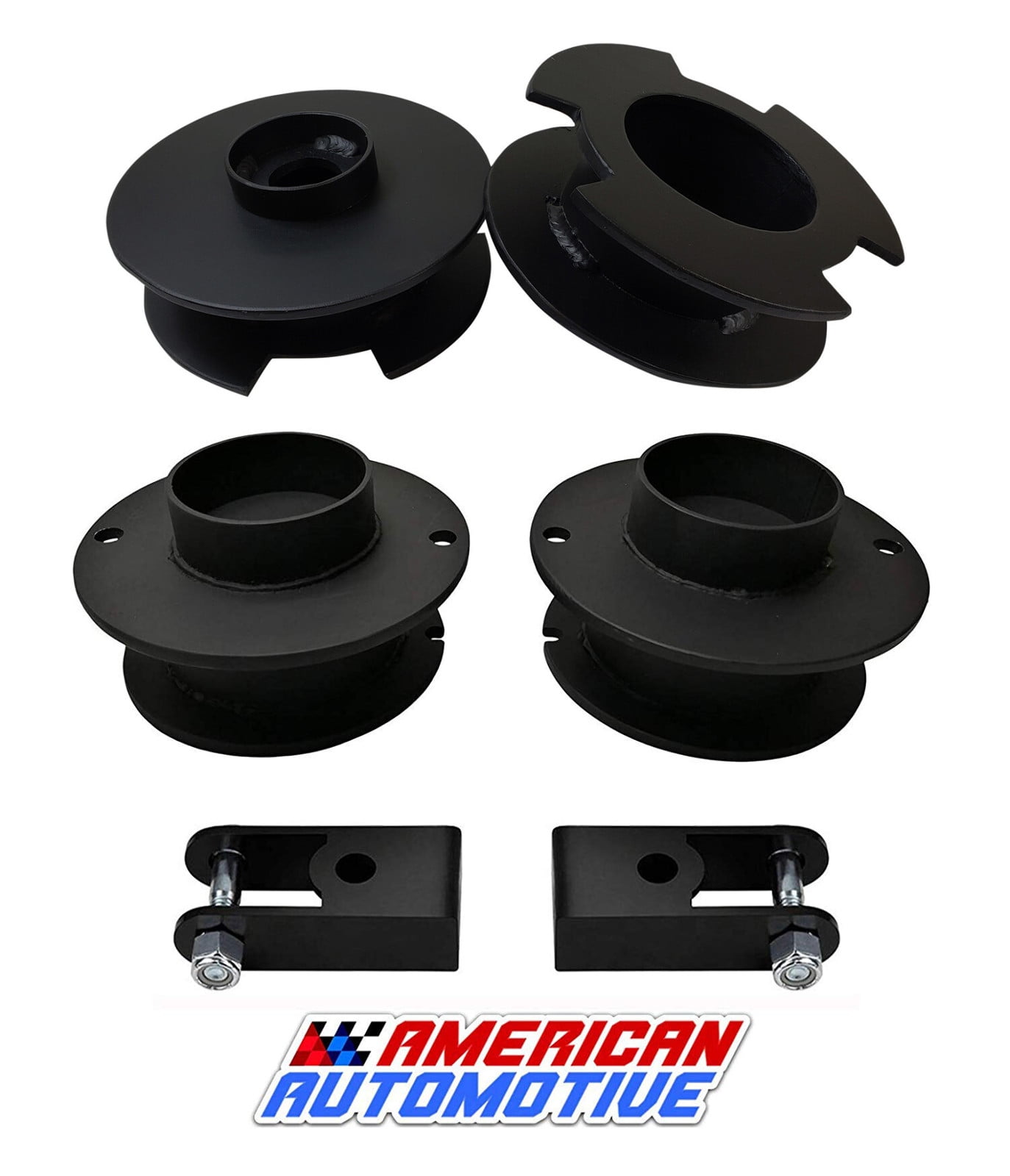 American Automotive Ram 2500 4WD 2 5 Front 2 5 Rear Full Lift Kit Steel Spring Spacers 