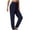 Navy, variant on qolati Womens Jogger Pants Lightweight Casual Drawstring Cargo Sweatpants for Lounge Workout Hiking Jogging with Zipper Pockets Black L 8