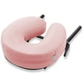 thumbnail image 2 of Saloniture Adjustable Massage Table Face Cradle and Pillow 3" Foam - Pink, 2 of 7