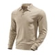 thumbnail image 5 of Seeotter Men's Sweatshirts Fall Winter Casual Long Sleeve Mock Neck 1/4 Button Pullover, 5 of 7