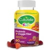 Culturelle Kids Probiotic with Veggie Fiber, 1 Billion CFUs Gummies, Berry Blast, 60 Count
