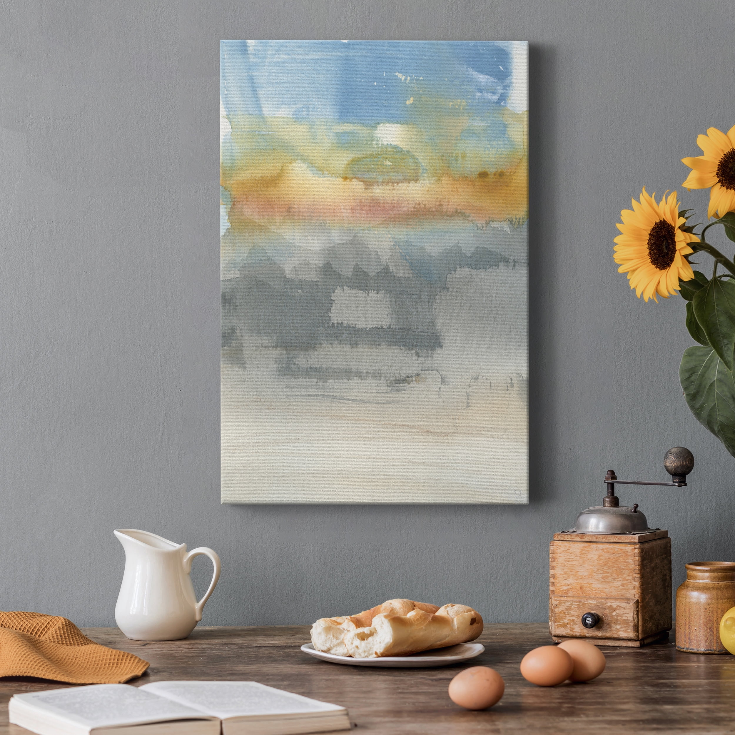High Desert Sunset II Premium Gallery Wrapped Canvas - Ready to Hang - 8 x 12