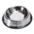 thumbnail image 4 of Bol en Acier Inoxydable pour Chats et Chiens Samall Mangeoire pour Animaux de Compagnie 18cm, 4 of 8