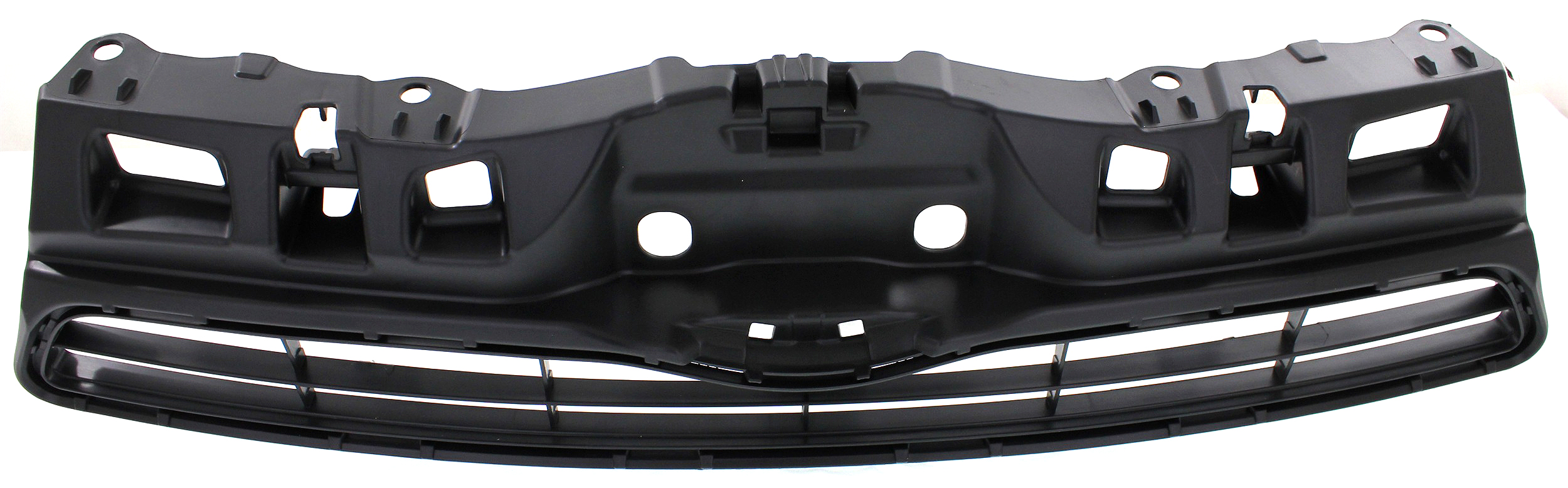 Chrome Grille With Black Insert For Toyota Tacoma 1995-1996 Pickup – Direct Fit, Includes Headlight Holes & Emblem Slot