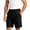 Black, variant on EOYWHK Mens Casual Shorts with Pockets Elastic Waist Summer Shorts for Men Soft Lightweight Breathable for Running Jogging Outdoor Active Army Green, Size L
