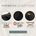 thumbnail image 6 of Elegant Comfort 1500 Series 4-Piece Smart Sheet Set with Side Storage Pockets, Queen, Black, 6 of 6