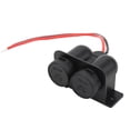 thumbnail image 4 of Cigarette Lighter Socket, Aluminum Alloy 2 Socket Cigarette Lighter Splitter Circuit Protection With 20cm Cable For Auto Truck, 4 of 8