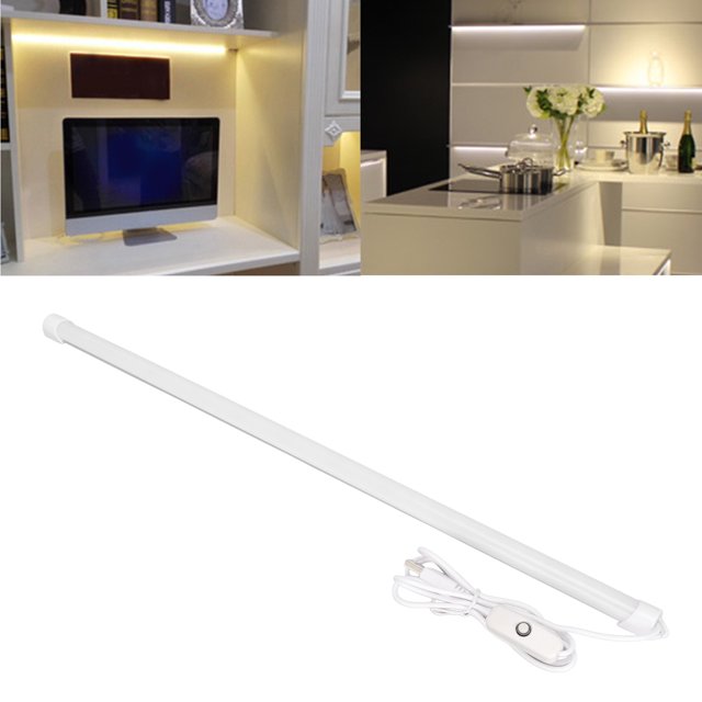 LED Reading Light High Brightness 35 LEDs Warm White USB Eye Protection Desk Lamp For Dormitory Bedroom Cabinet Study Drawer Bathroom Baby Room Carriage