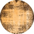 thumbnail image 1 of Ahgly Company Indoor Round Persian Orange Bohemian Area Rugs, 5' Round, 1 of 1