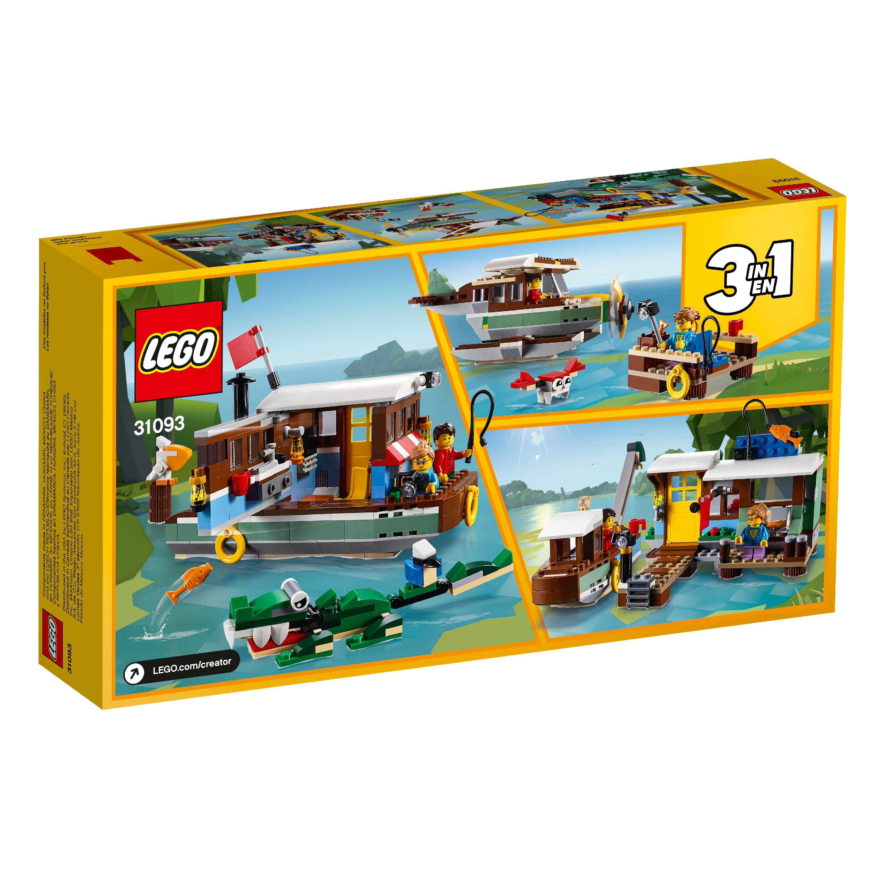lego 31093 riverside boathouse
