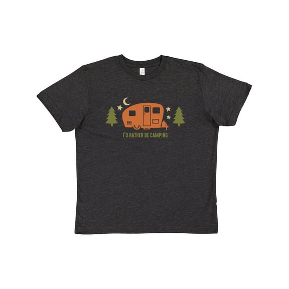 Inktastic Rather Be Camping C3 Youth T-Shirt