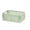 big light green, variant on Plastic Foldable Storage Crate Folding Box Basket Stackable Cute Makeup Jewellery Toys Boxes for Storage Box Organizer Portable