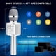thumbnail image 4 of Micrófono para karaoke BONAOK Q37 inalámbrico Bluetooth plateado, 4 of 7