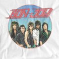 thumbnail image 2 of Bon Jovi Bon Sphere Women's T Shirt, White, 2X-Large, 2 of 6