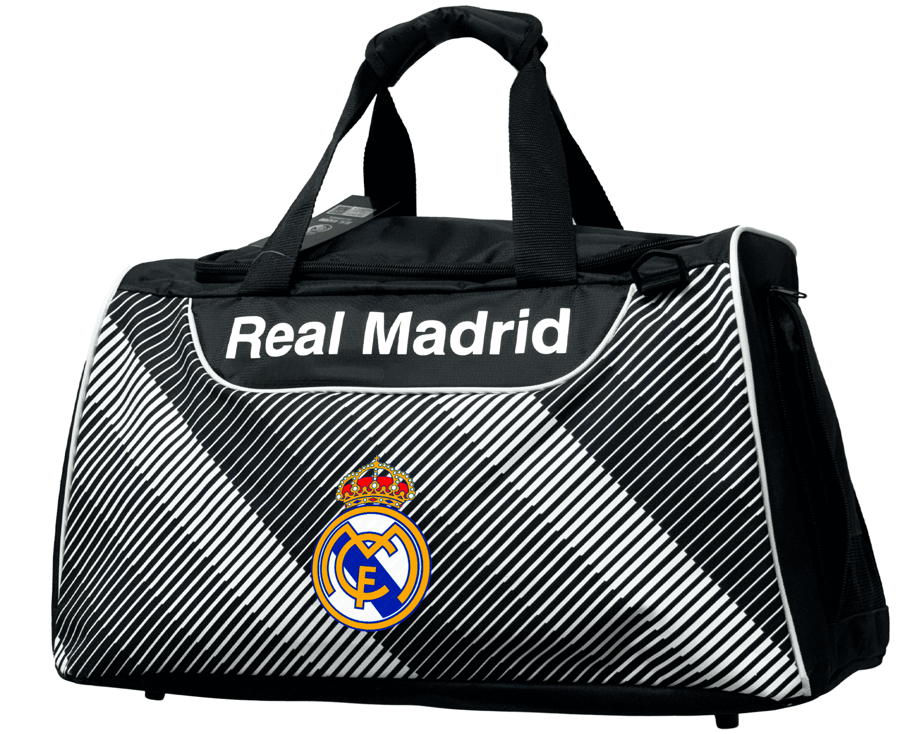 Icon Sports Real Madrid Duffle Bag Soccer Team 100% Polyester