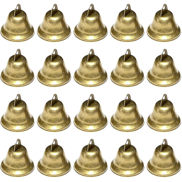 Campanas pequeñas, campana pequeña vintage de 20 piezas para decoraciones
