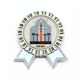thumbnail image 1 of La Torre del reloj de Hong Kong Insignia broche Medalla ganadora, 1 of 3