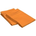 thumbnail image 1 of 800-Thread Count 100% Egyptian Cotton Gorgeous Embroidered Pillowcase Set Pumpkin / Standard, 1 of 1