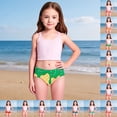 thumbnail image 5 of Kids Girl Swim Trunks Quick Dry Swim Shorts For Kids Green High Waisted Shorts Swim Suit Girls Girls Swim Trunks Size 3-4 Years, 5 of 6