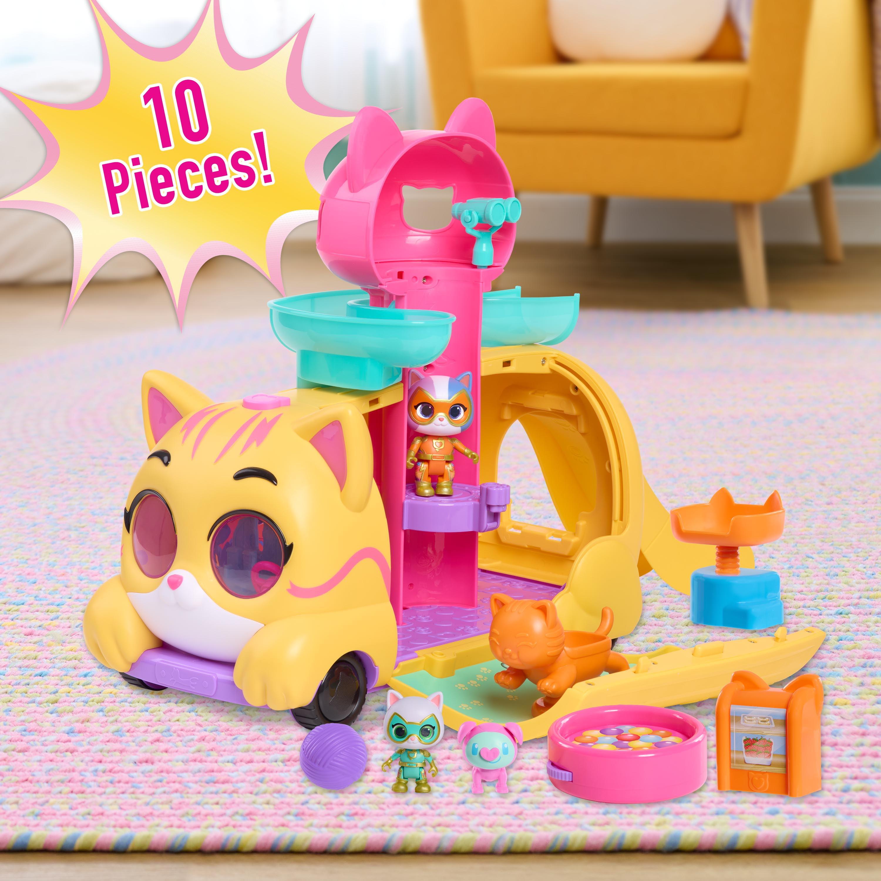 SUPER KITTIES PLAYSET