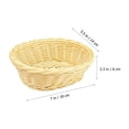 thumbnail image 2 of unbranded Cesta Beige Para Almacenamiento Tejida Ideal Para Guardar Cosméticos Y Snacks, 2 of 7