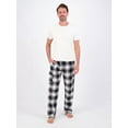 thumbnail image 6 of Hanes Men's Flannel Lounge Pajama Pants with Cargo Pockets, Sizes S-XL, 6 of 6