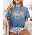 thumbnail image 6 of Made for More Faith Based Shirt for Women - Ephesians 2:10 Floral Christian Graphic Tee Blue Jean Shirt Adult Large, 6 of 7