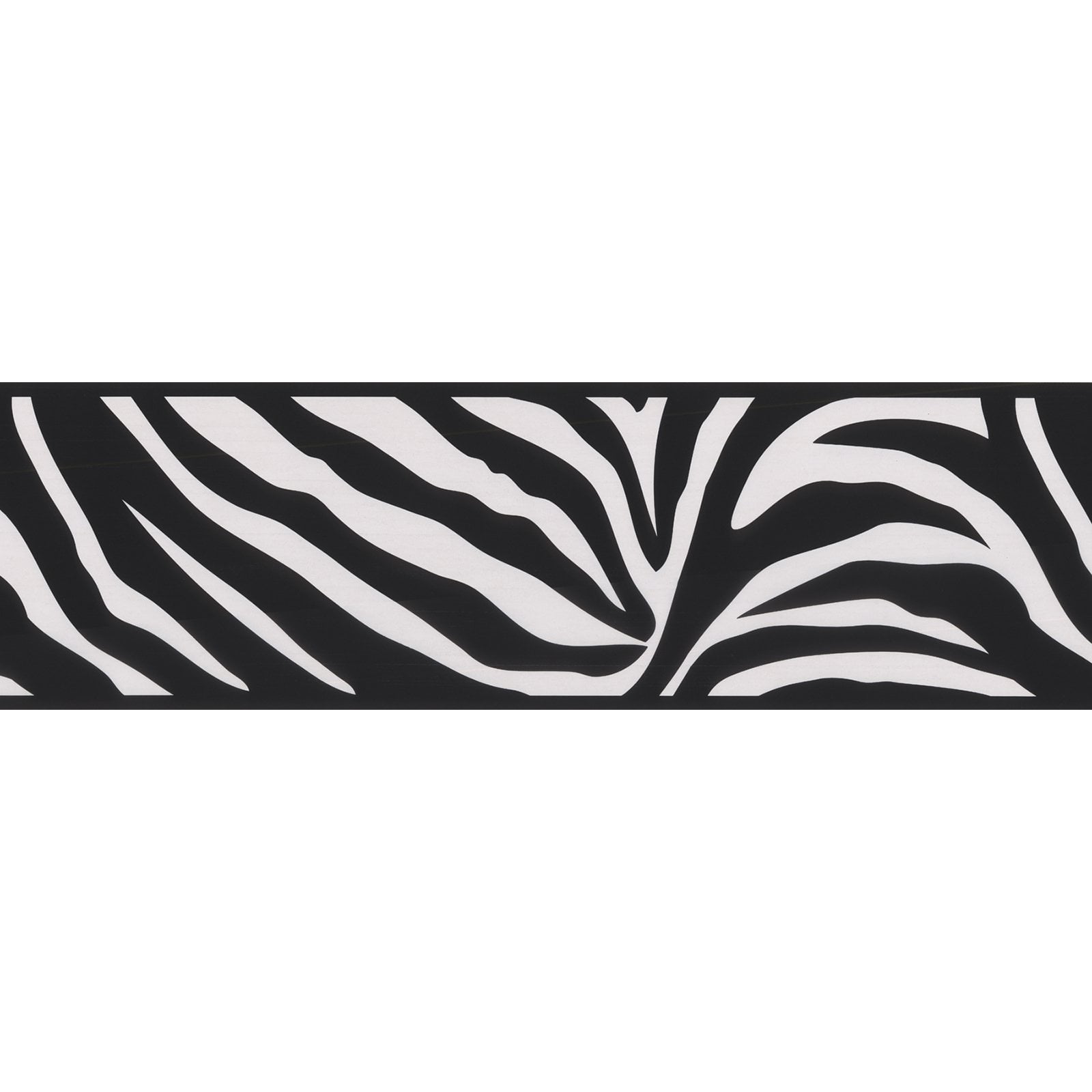 Brewster Zebra Crossing Zebra Wall Border