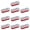 Red, variant on Lubelski 1 Set Rectangle Cake Pan Food Grade Heat-Resistant Disposable Vibrant Color Microwave Safe Multipurpose with Lid Aluminum Foil Pan Rectangle Baking Container Kitchen Supplies