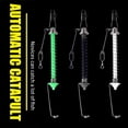 thumbnail image 1 of Pesca Anzuelos de pesca Automático Spring Catch Eyección Jig Head Lure Tackle (Negro), 1 of 4