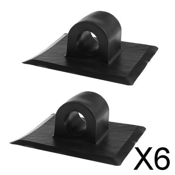 DYNWAVECA 3-6pack 2 Pieces Kayak Fishing Boat Engine Motor Mount Stand Holder Bracket 6 Pcs